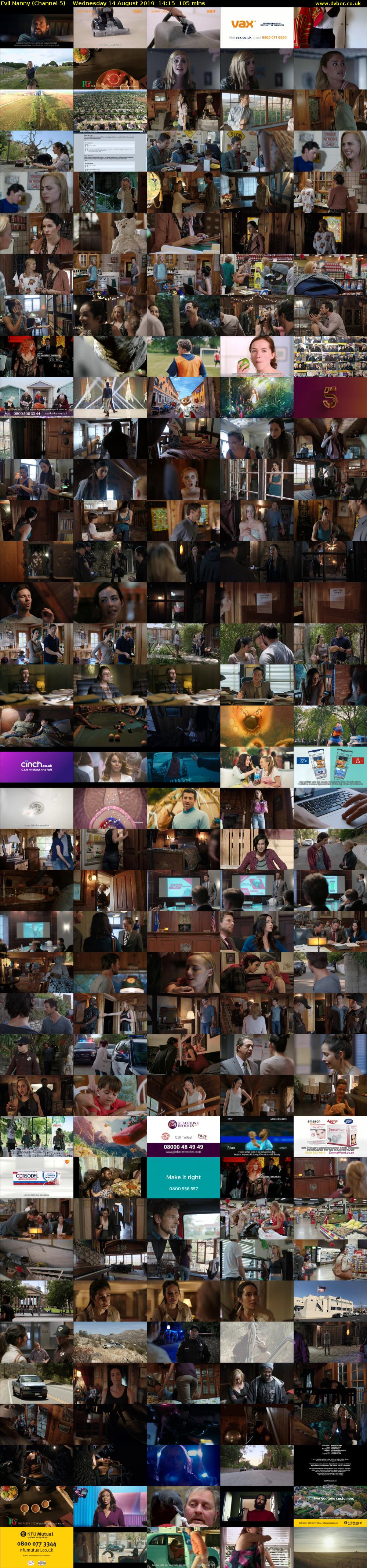 Evil Nanny (Channel 5) Wednesday 14 August 2019 14:15 - 16:00