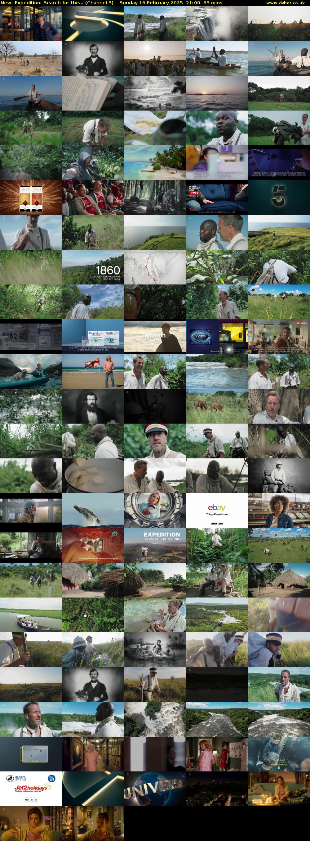 Expedition: Search for the... (Channel 5) Sunday 16 February 2025 21:00 - 22:05