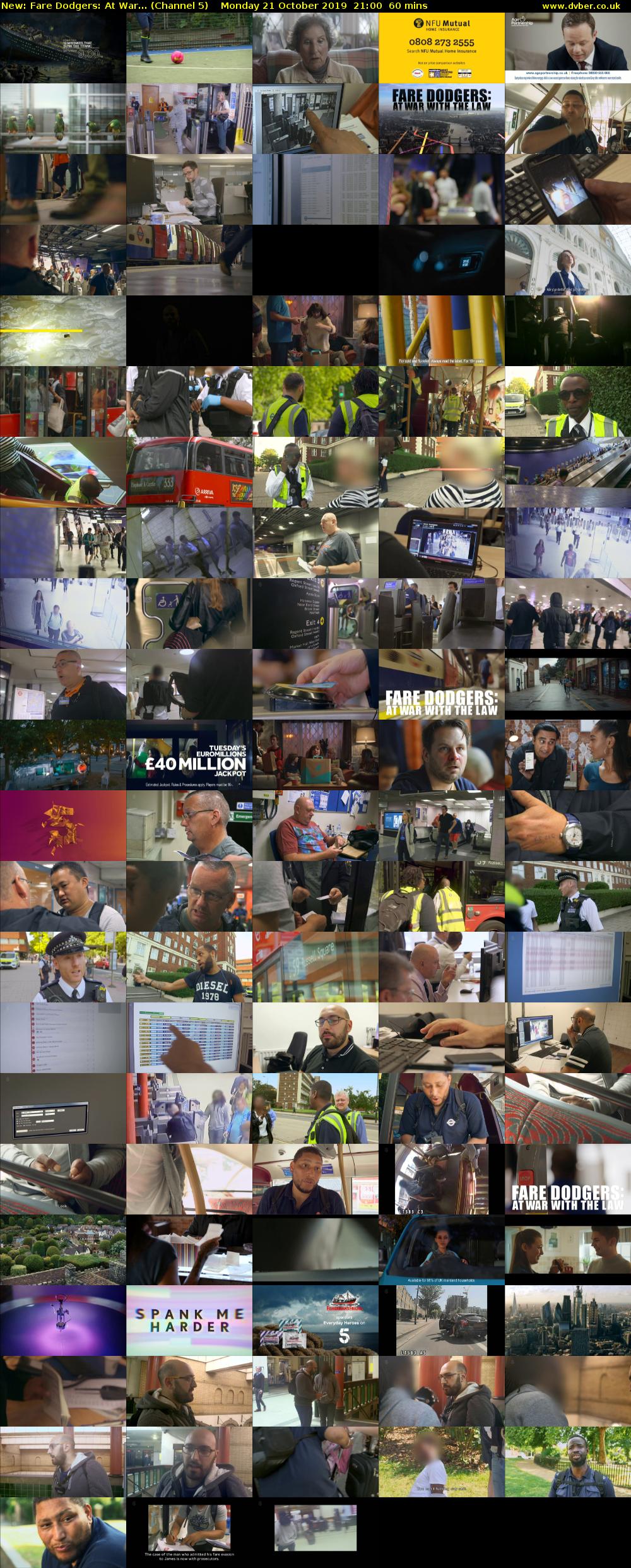 Fare Dodgers: At War... (Channel 5) Monday 21 October 2019 21:00 - 22:00