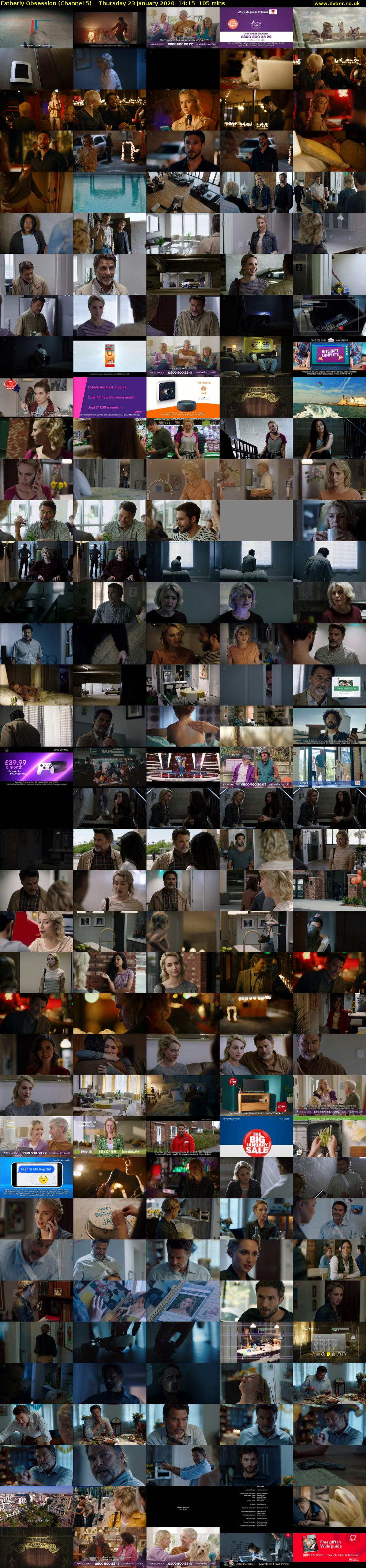 Fatherly Obsession (Channel 5) Thursday 23 January 2020 14:15 - 16:00
