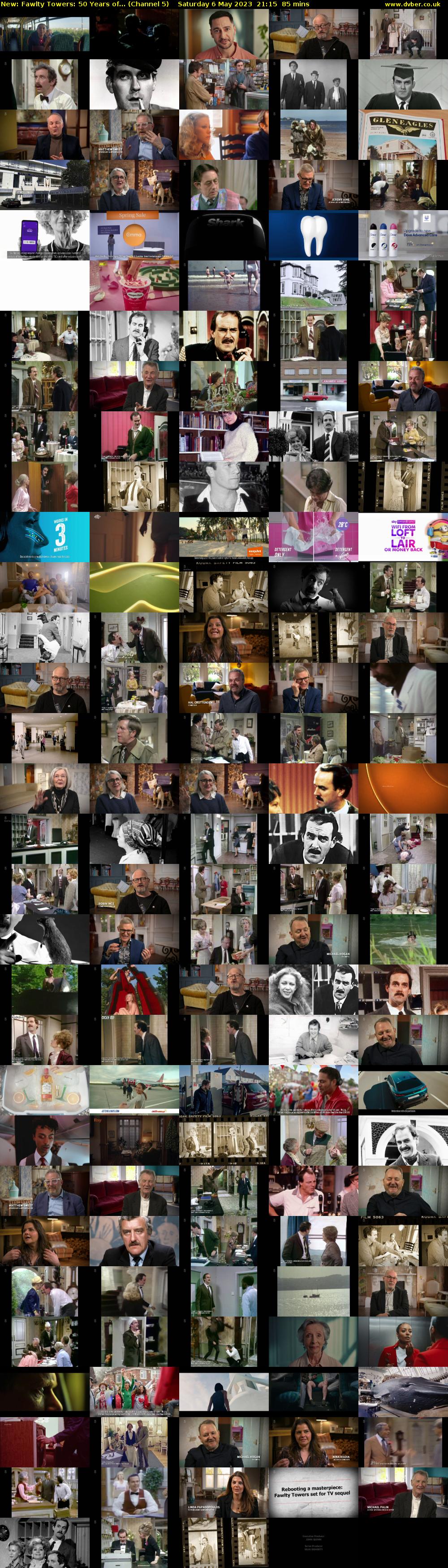 Fawlty Towers: 50 Years of... (Channel 5) Saturday 6 May 2023 21:15 - 22:40