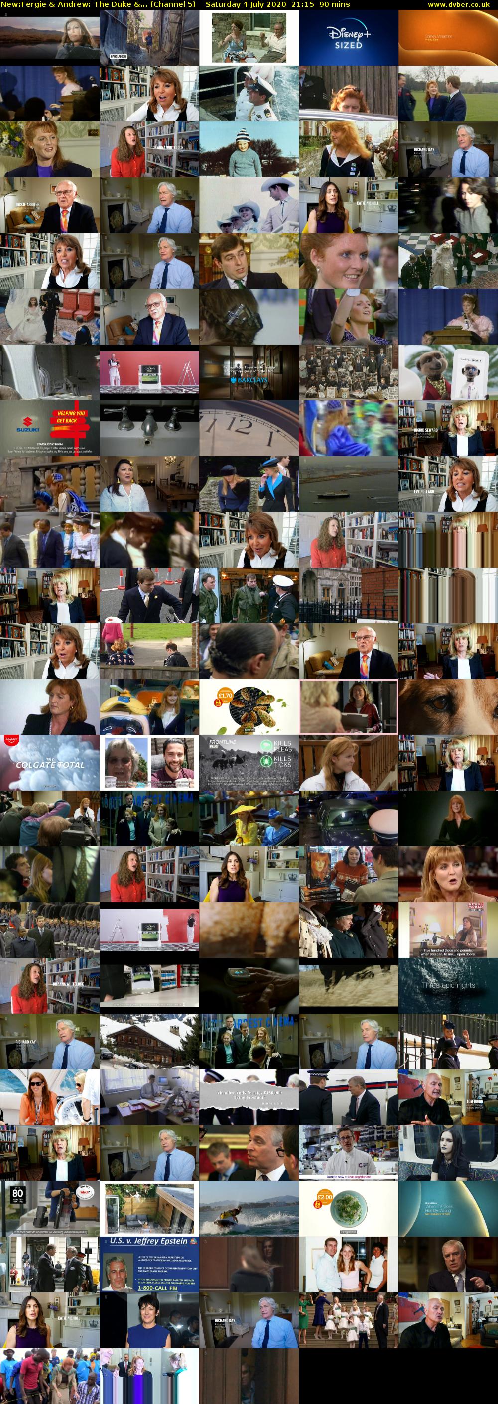 Fergie & Andrew: The Duke &... (Channel 5) Saturday 4 July 2020 21:15 - 22:45