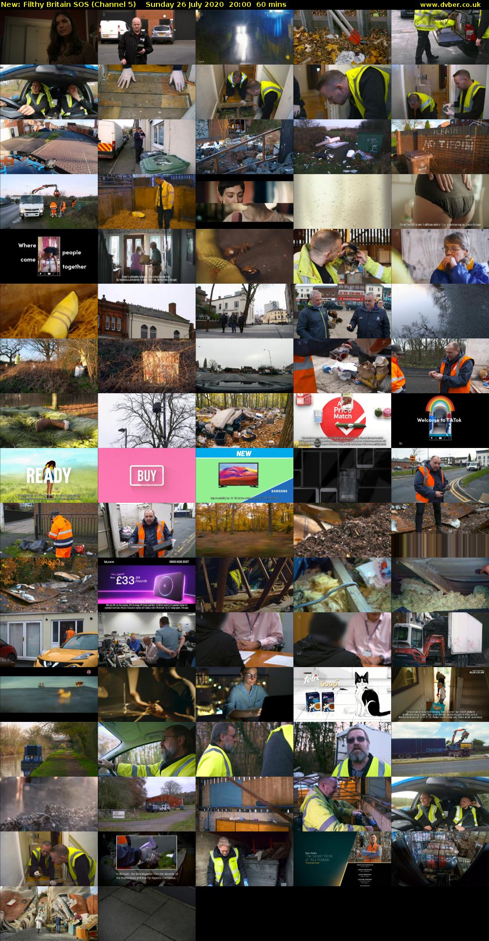 Filthy Britain SOS (Channel 5) Sunday 26 July 2020 20:00 - 21:00