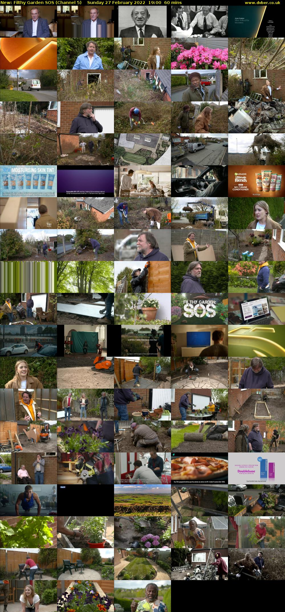 Filthy Garden SOS (Channel 5) Sunday 27 February 2022 19:00 - 20:00
