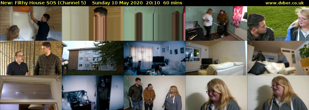 Filthy House SOS (Channel 5) Sunday 10 May 2020 20:10 - 21:10