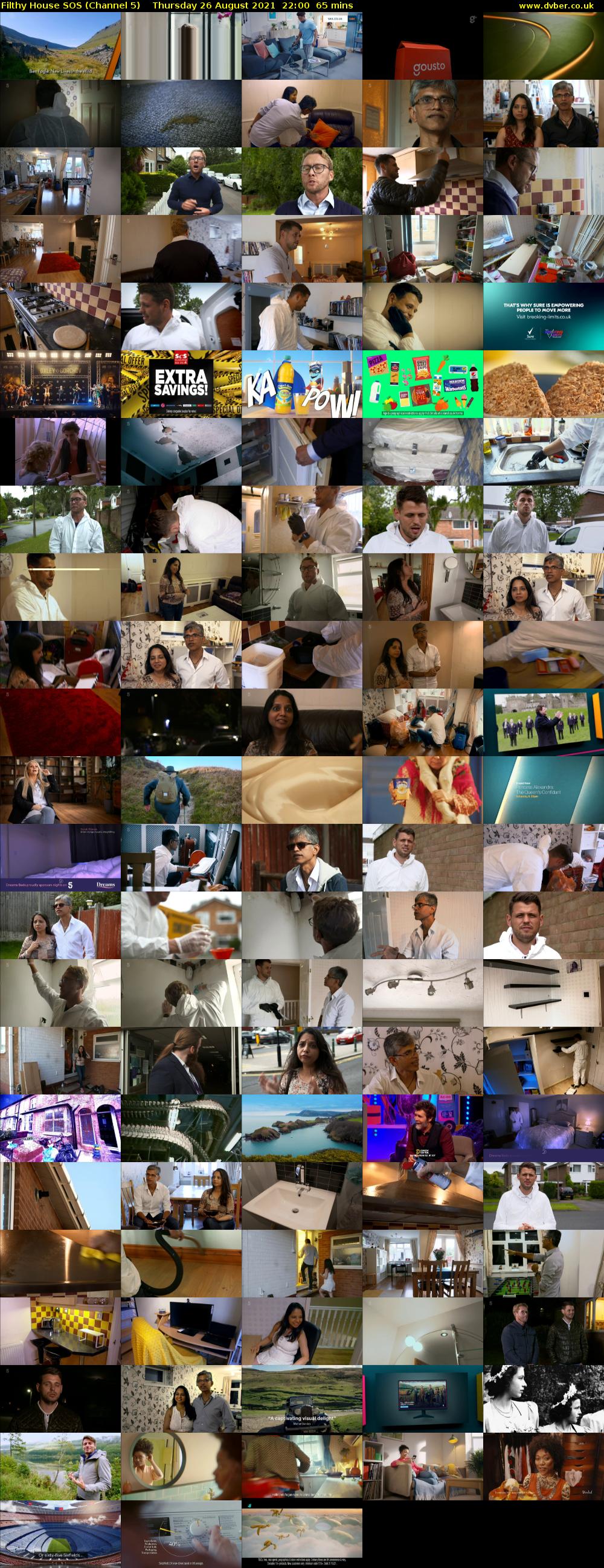Filthy House SOS (Channel 5) Thursday 26 August 2021 22:00 - 23:05