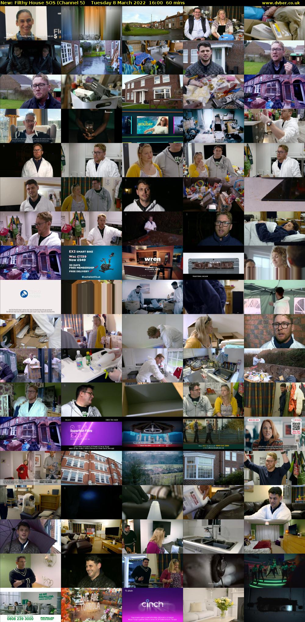 Filthy House SOS (Channel 5) Tuesday 8 March 2022 16:00 - 17:00