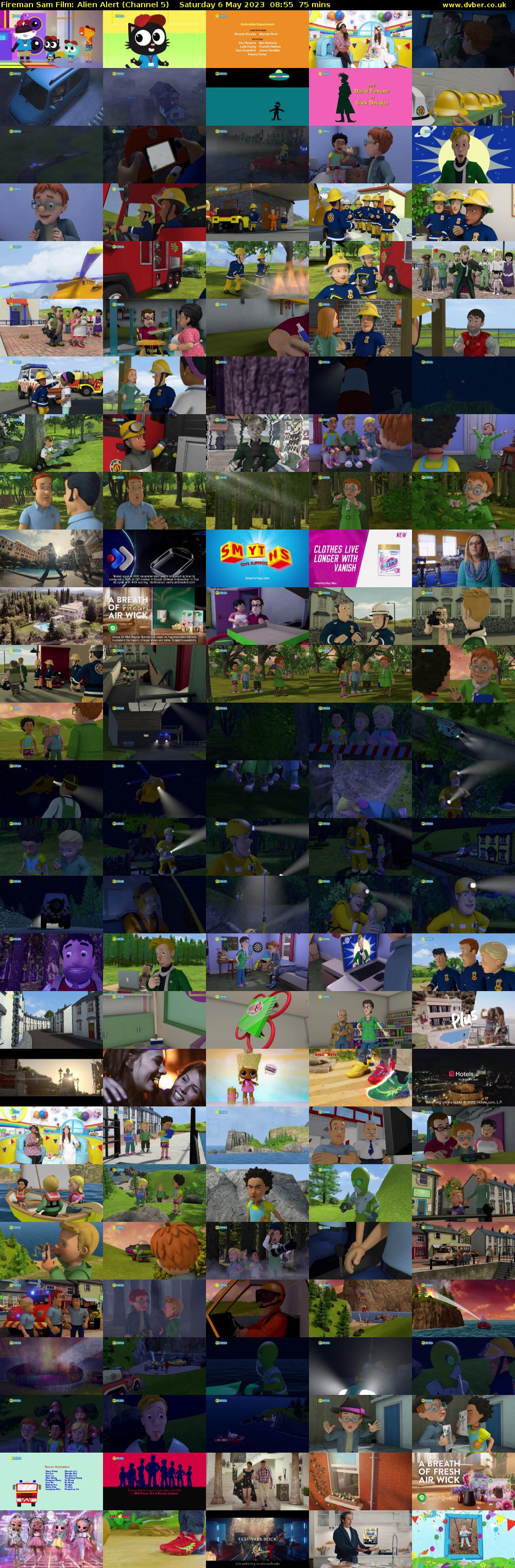 Fireman Sam Film: Alien Alert (Channel 5) Saturday 6 May 2023 08:55 - 10:10