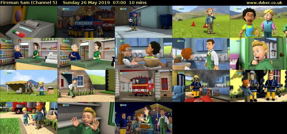 Fireman Sam (Channel 5) Sunday 26 May 2019 07:00 - 07:10