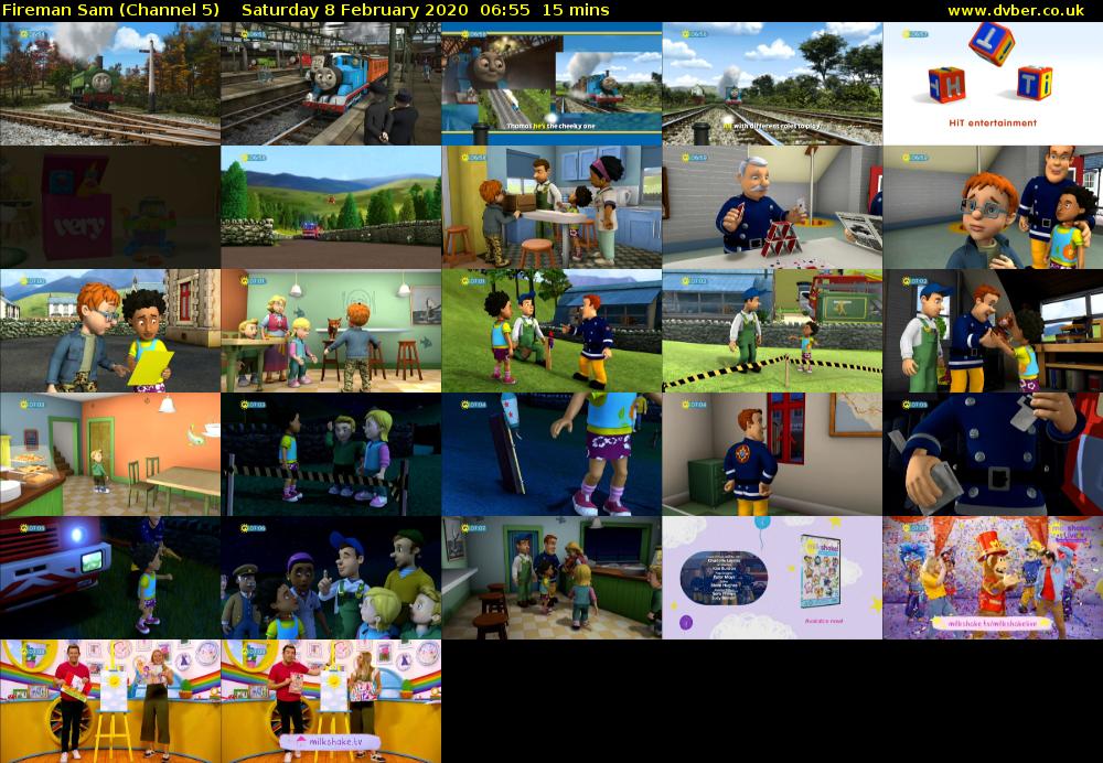Fireman Sam (Channel 5) Saturday 8 February 2020 06:55 - 07:10
