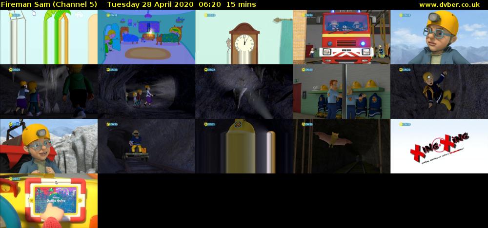 Fireman Sam (Channel 5) Tuesday 28 April 2020 06:20 - 06:35