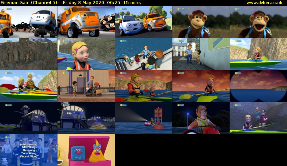 Fireman Sam (Channel 5) Friday 8 May 2020 06:25 - 06:40