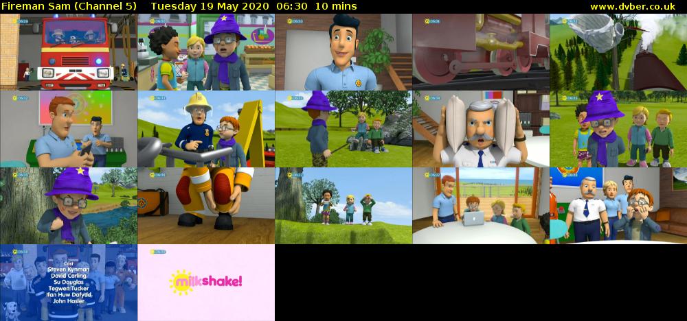 Fireman Sam (Channel 5) Tuesday 19 May 2020 06:30 - 06:40