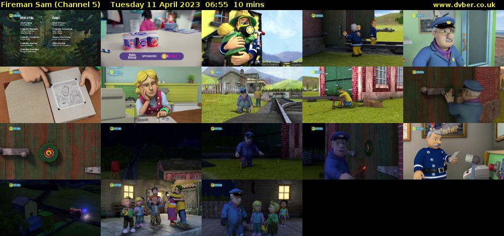 Fireman Sam (Channel 5) Tuesday 11 April 2023 06:55 - 07:05
