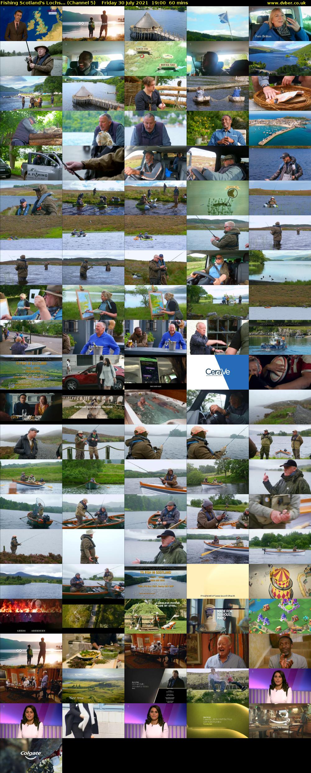 Fishing Scotland's Lochs... (Channel 5) Friday 30 July 2021 19:00 - 20:00