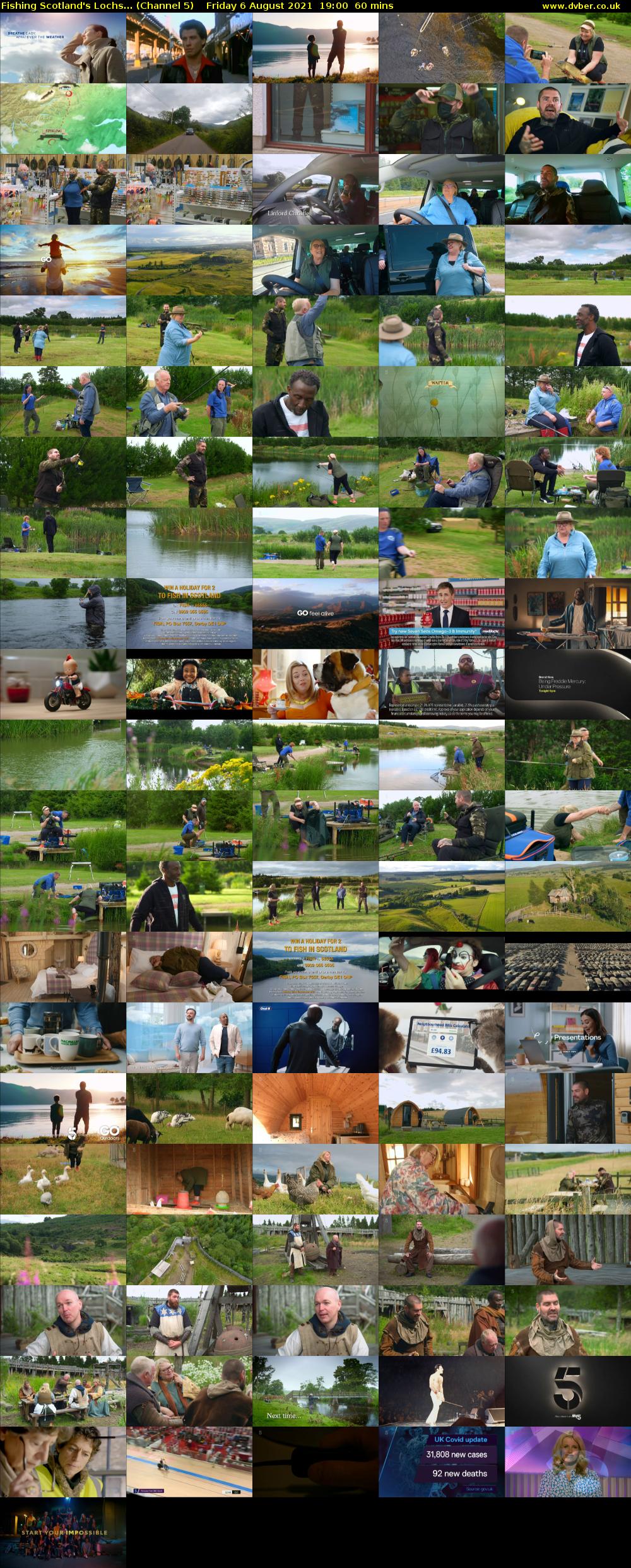 Fishing Scotland's Lochs... (Channel 5) Friday 6 August 2021 19:00 - 20:00