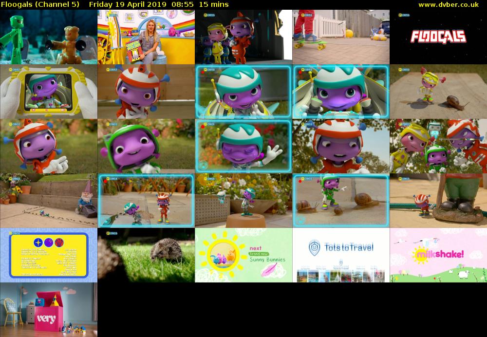 Floogals (Channel 5) Friday 19 April 2019 08:55 - 09:10