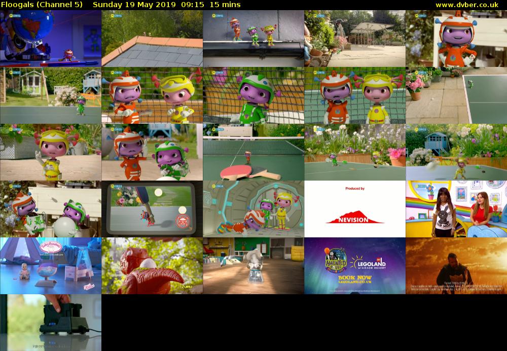 Floogals (Channel 5) Sunday 19 May 2019 09:15 - 09:30