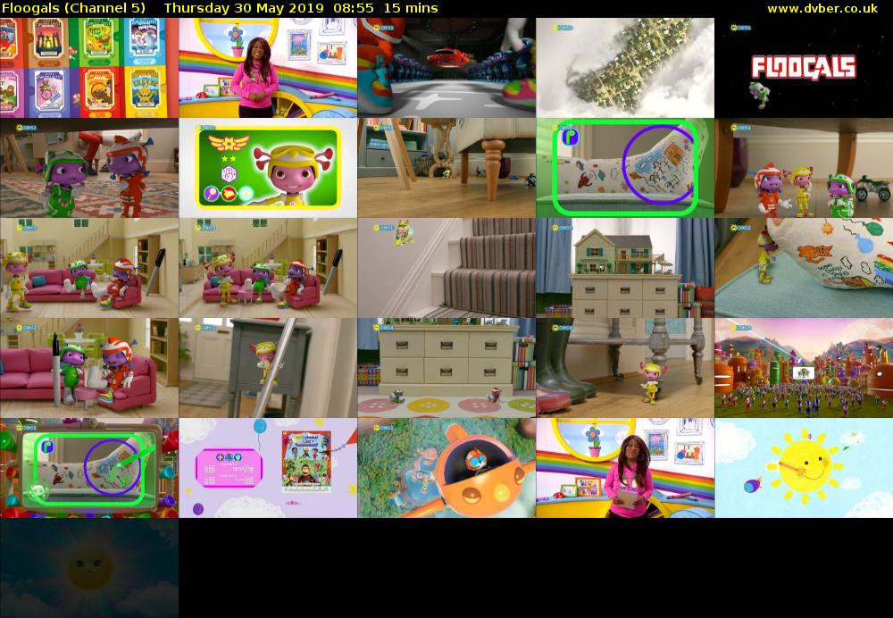 Floogals (Channel 5) Thursday 30 May 2019 08:55 - 09:10