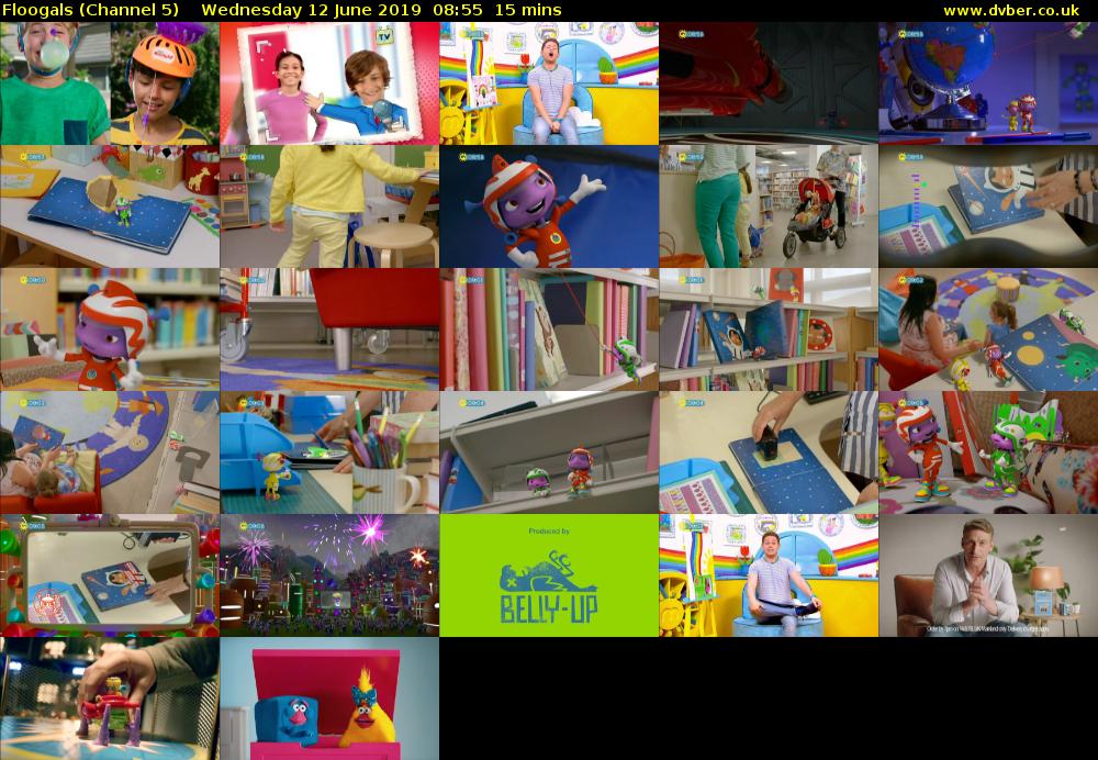 Floogals (Channel 5) Wednesday 12 June 2019 08:55 - 09:10