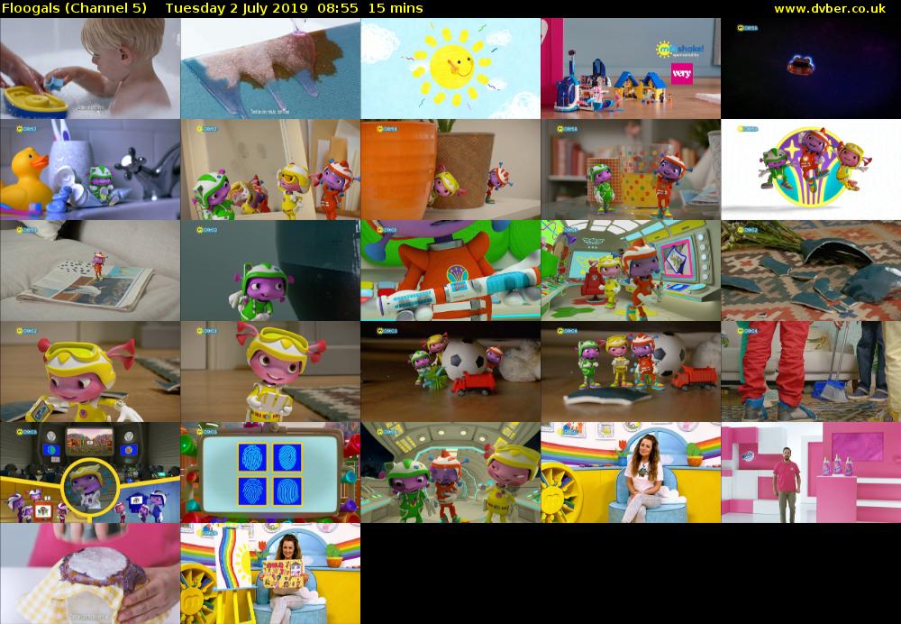 Floogals (Channel 5) Tuesday 2 July 2019 08:55 - 09:10