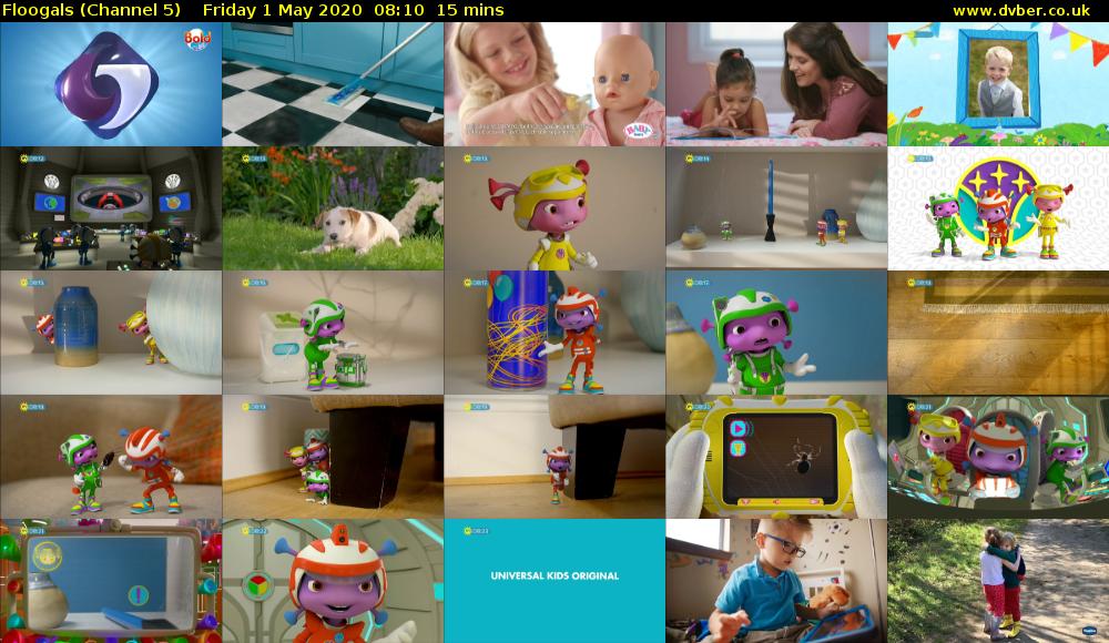 Floogals (Channel 5) Friday 1 May 2020 08:10 - 08:25