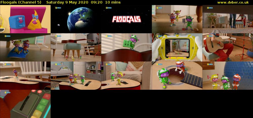 Floogals (Channel 5) Saturday 9 May 2020 09:20 - 09:30