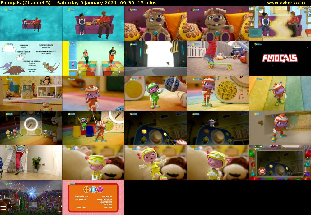 Floogals (Channel 5) Saturday 9 January 2021 09:30 - 09:45