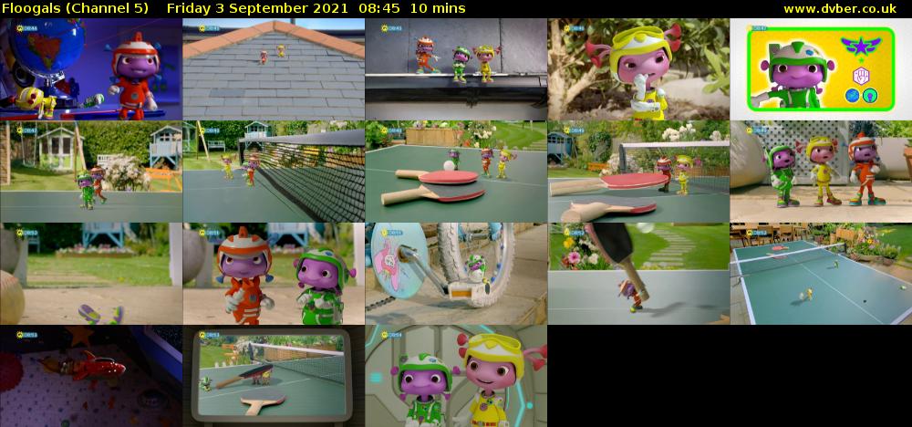 Floogals (Channel 5) Friday 3 September 2021 08:45 - 08:55
