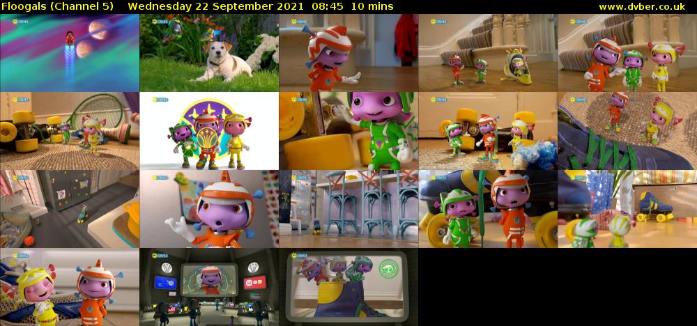 Floogals (Channel 5) Wednesday 22 September 2021 08:45 - 08:55