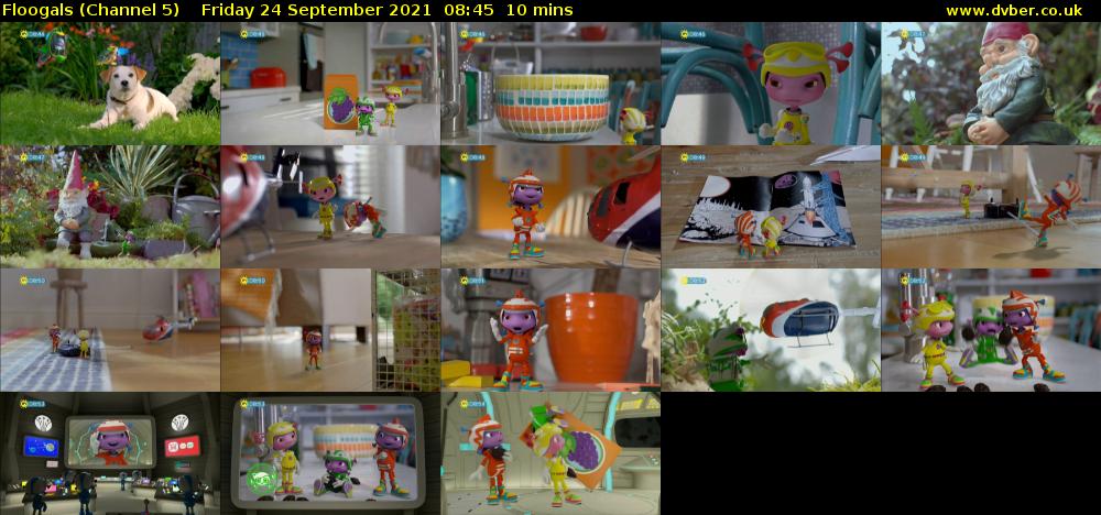 Floogals (Channel 5) Friday 24 September 2021 08:45 - 08:55