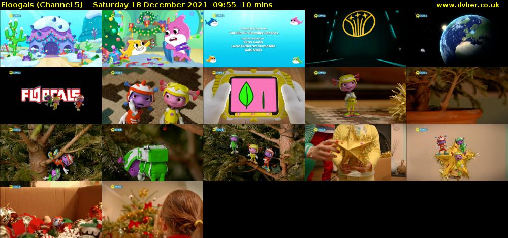 Floogals (Channel 5) Saturday 18 December 2021 09:55 - 10:05