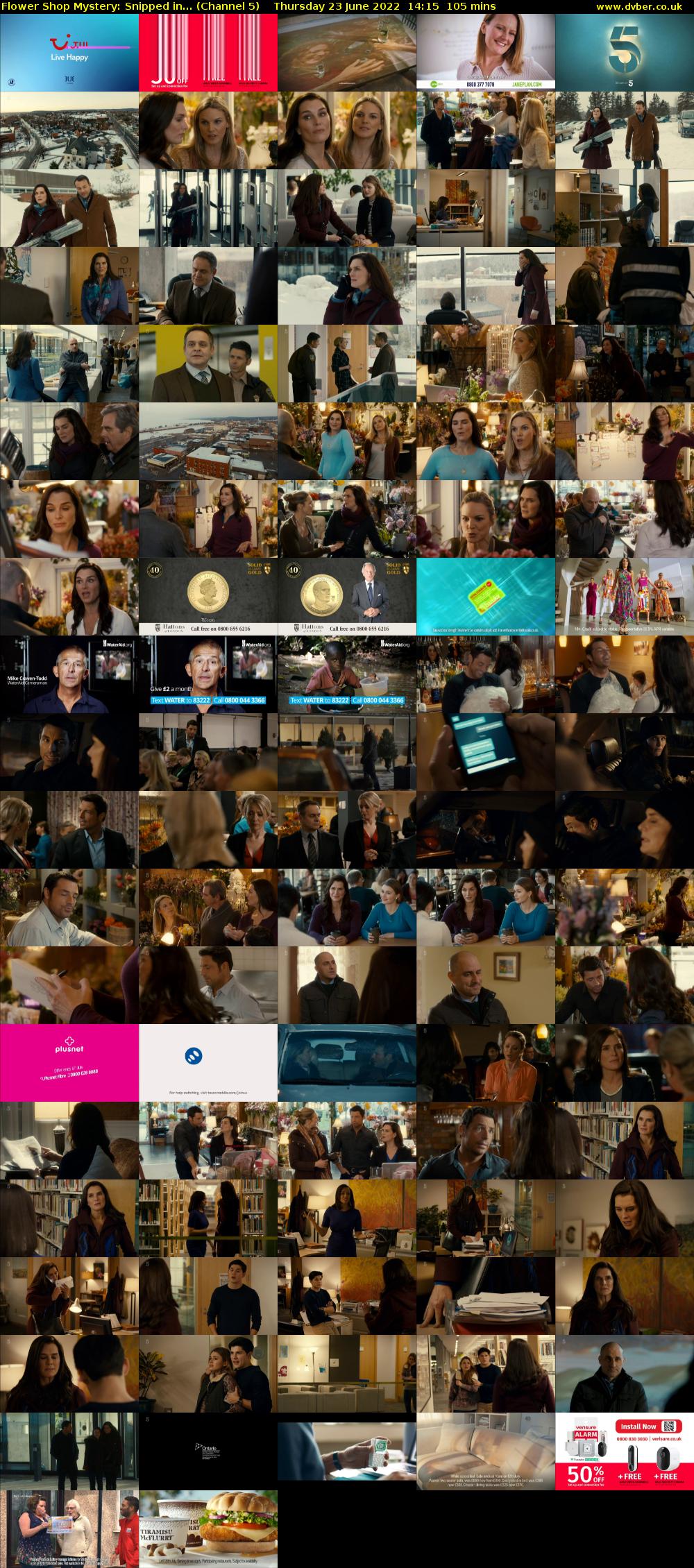 Flower Shop Mystery: Snipped in... (Channel 5) Thursday 23 June 2022 14:15 - 16:00