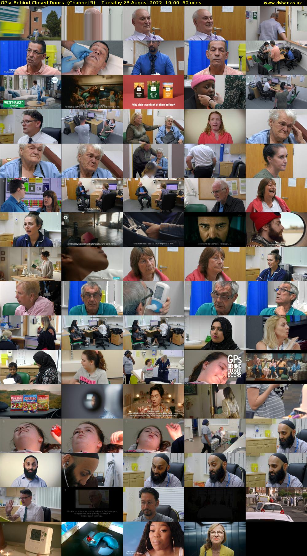 GPs: Behind Closed Doors  (Channel 5) Tuesday 23 August 2022 19:00 - 20:00