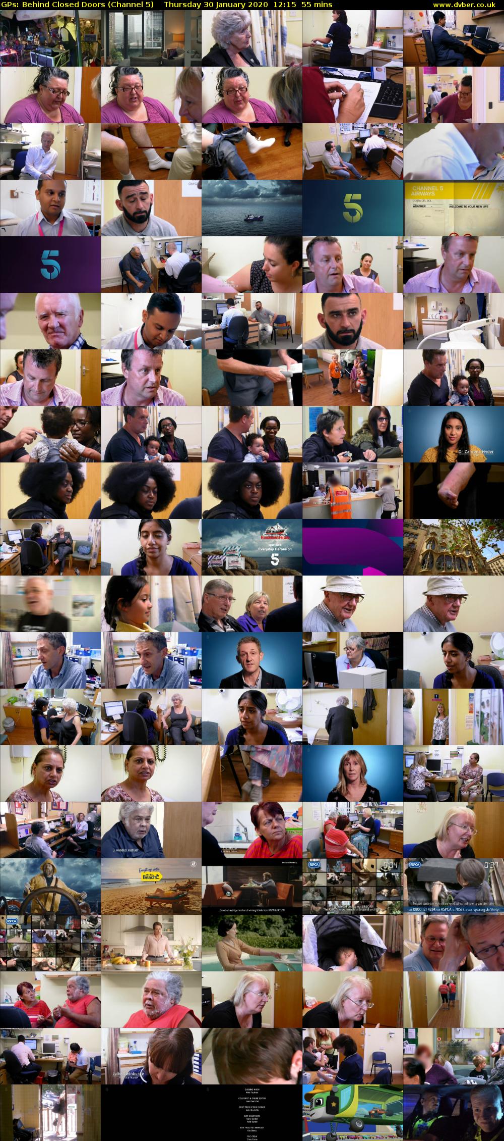 GPs: Behind Closed Doors (Channel 5) Thursday 30 January 2020 12:15 - 13:10