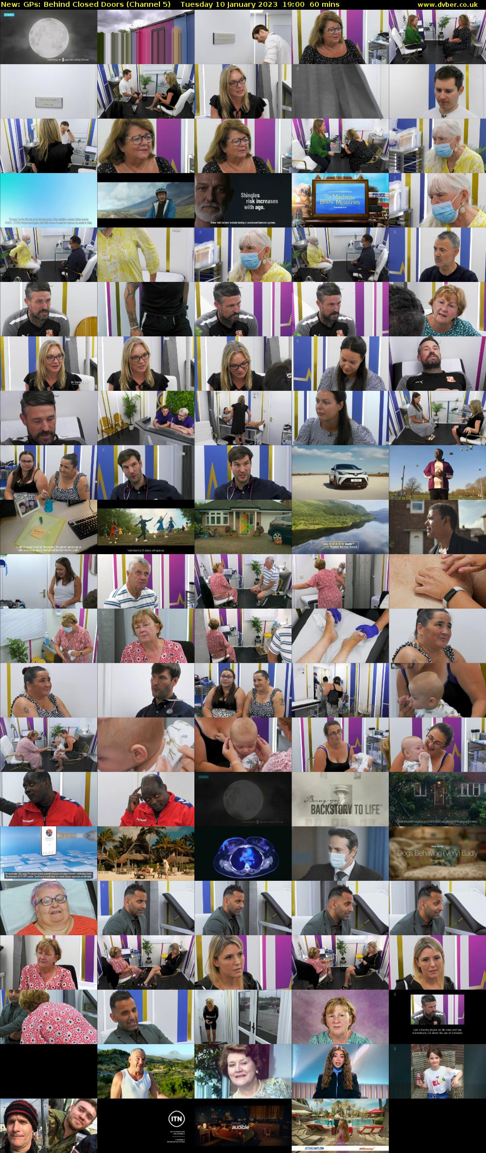GPs: Behind Closed Doors (Channel 5) Tuesday 10 January 2023 19:00 - 20:00