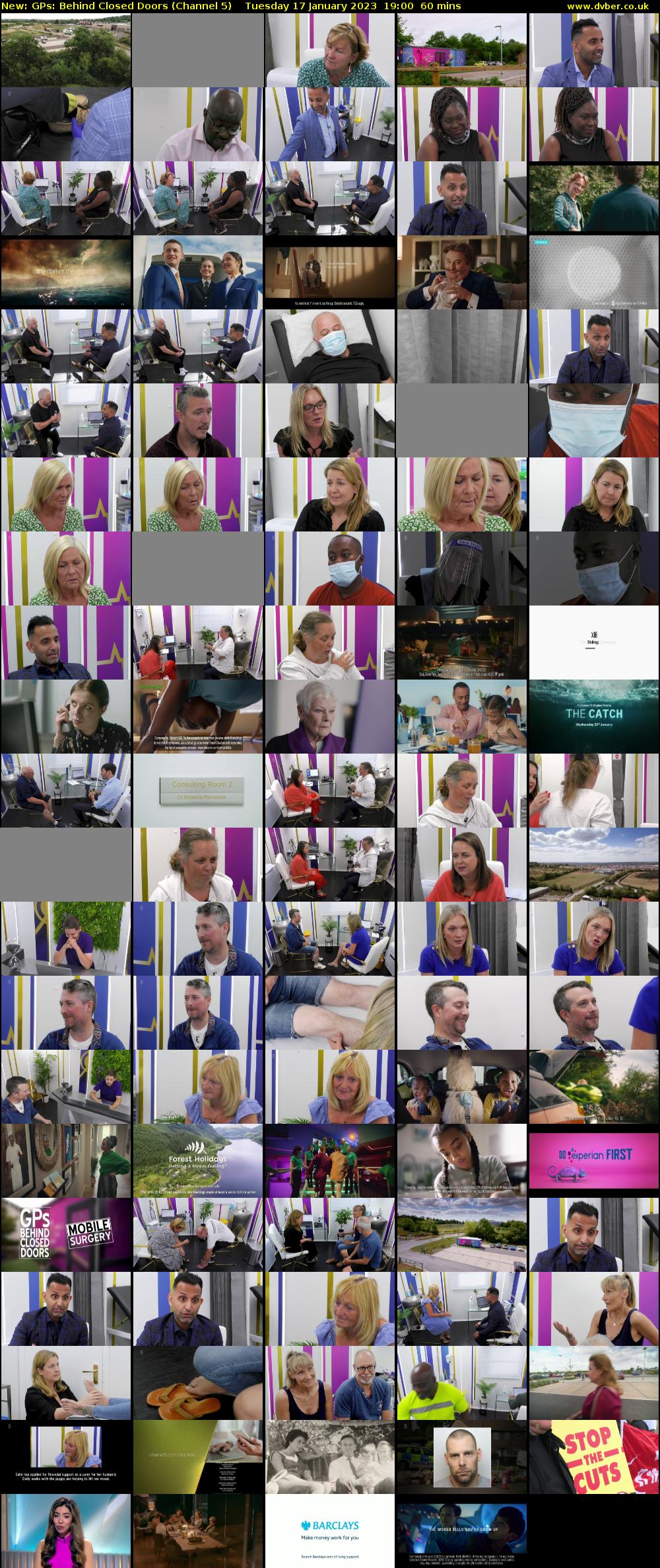 GPs: Behind Closed Doors (Channel 5) Tuesday 17 January 2023 19:00 - 20:00