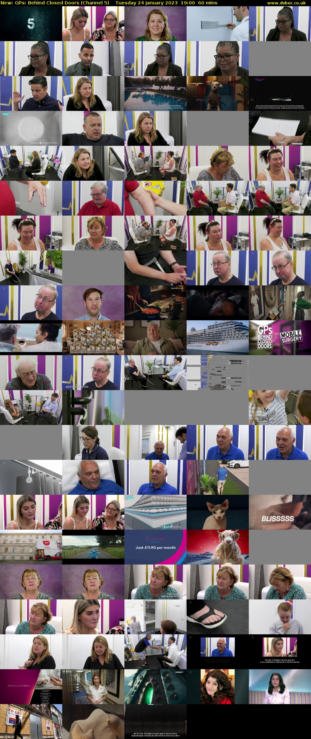 GPs: Behind Closed Doors (Channel 5) Tuesday 24 January 2023 19:00 - 20:00