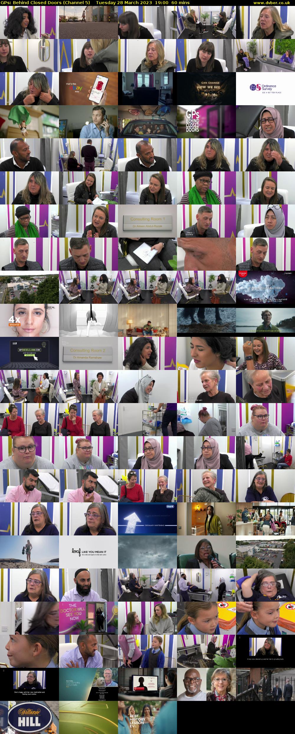 GPs: Behind Closed Doors (Channel 5) Tuesday 28 March 2023 19:00 - 20:00