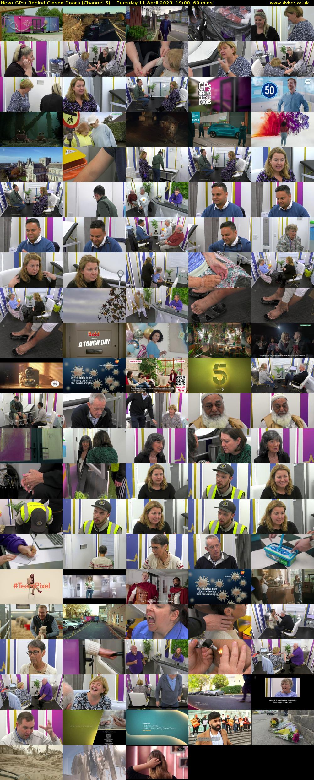 GPs: Behind Closed Doors (Channel 5) Tuesday 11 April 2023 19:00 - 20:00