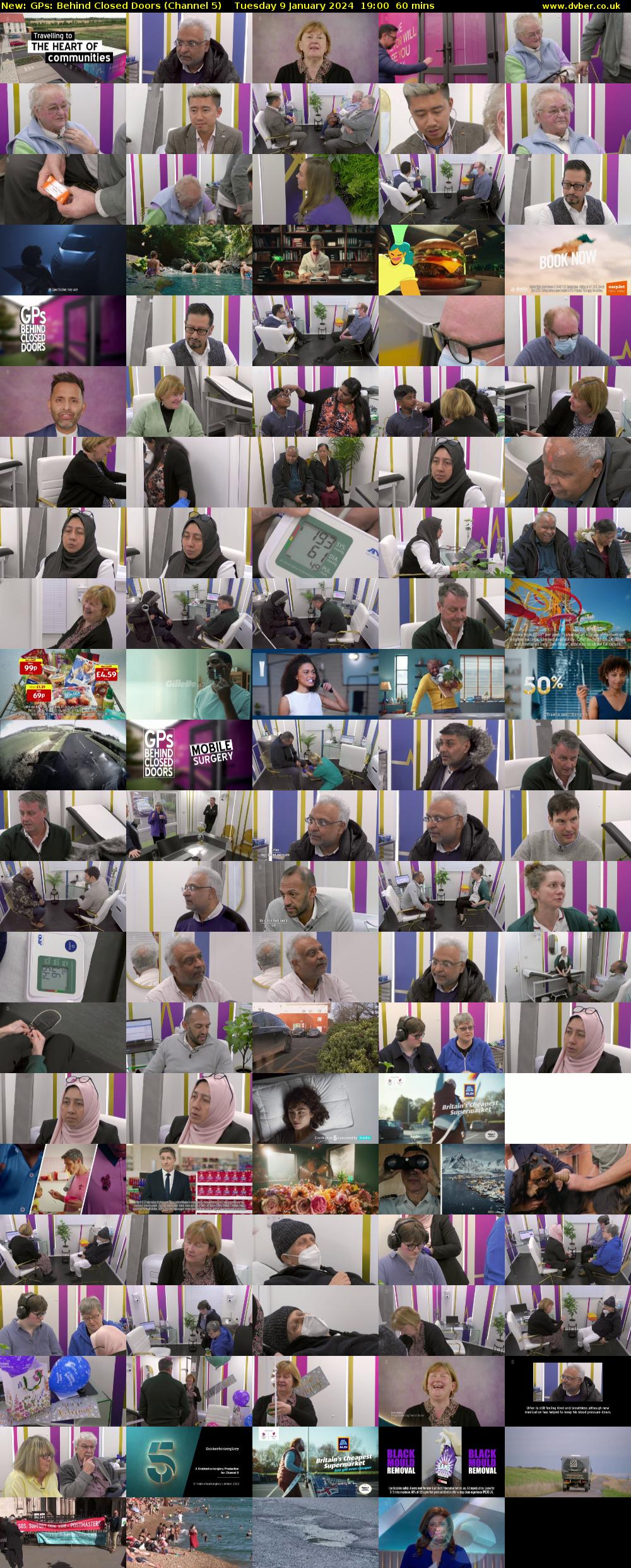 GPs: Behind Closed Doors (Channel 5) Tuesday 9 January 2024 19:00 - 20:00