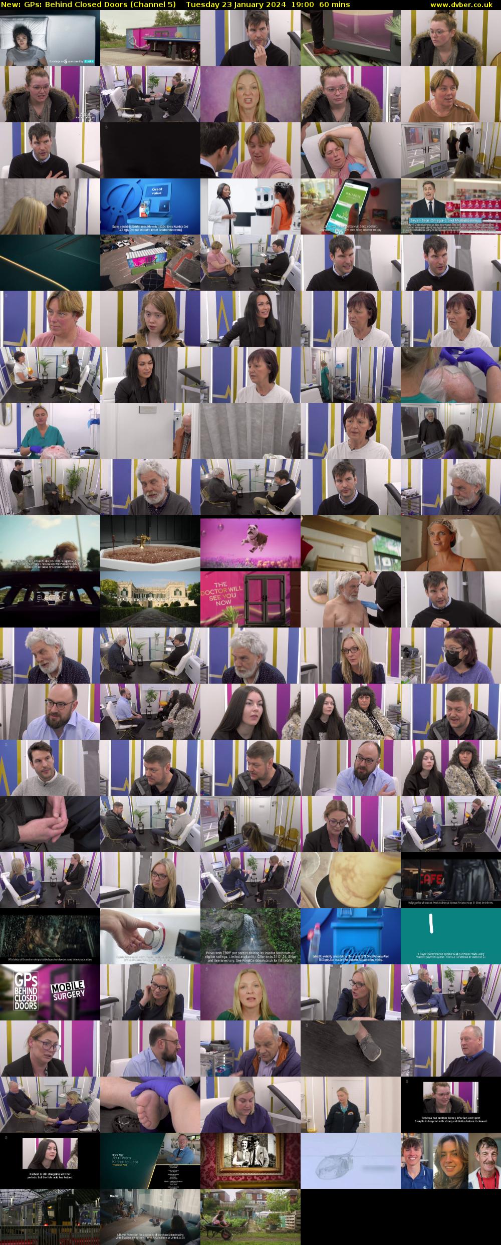 GPs: Behind Closed Doors (Channel 5) Tuesday 23 January 2024 19:00 - 20:00