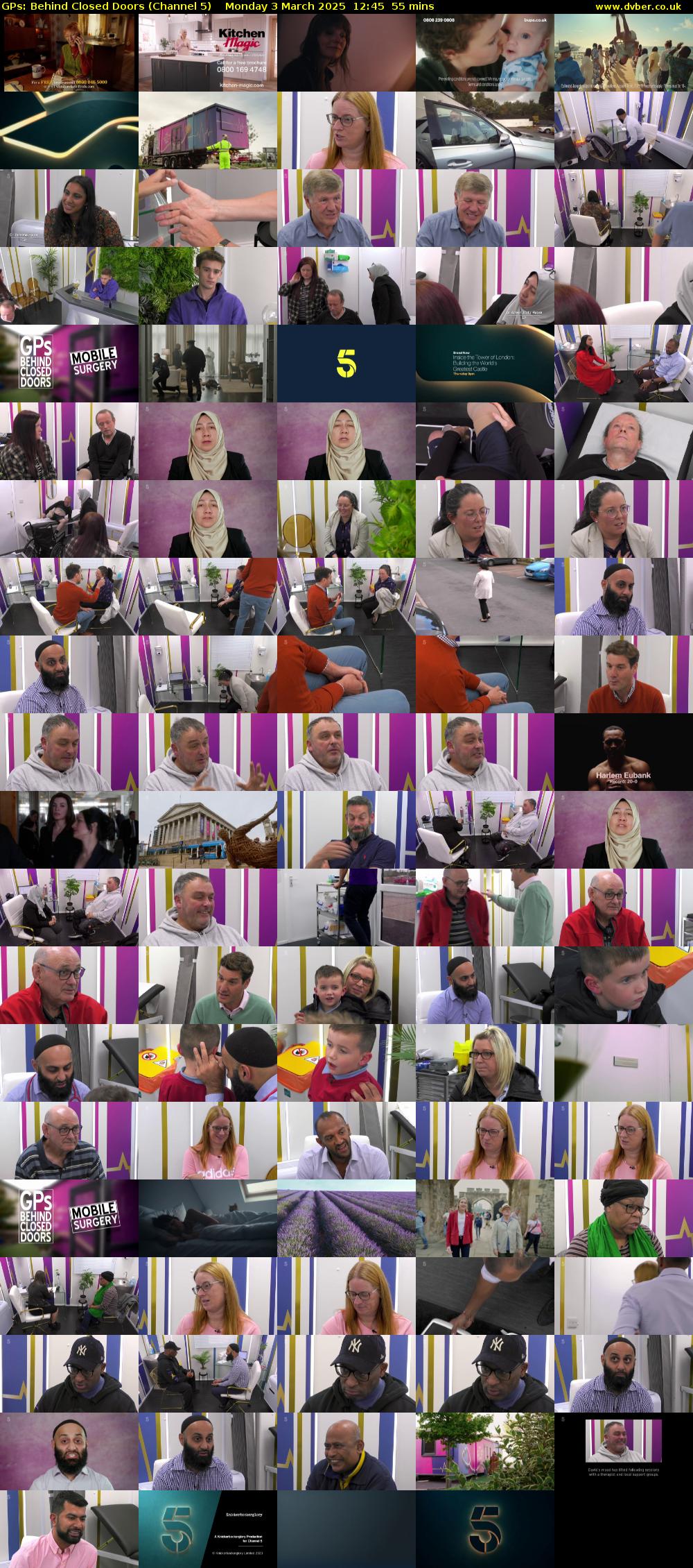 GPs: Behind Closed Doors (Channel 5) Monday 3 March 2025 12:45 - 13:40