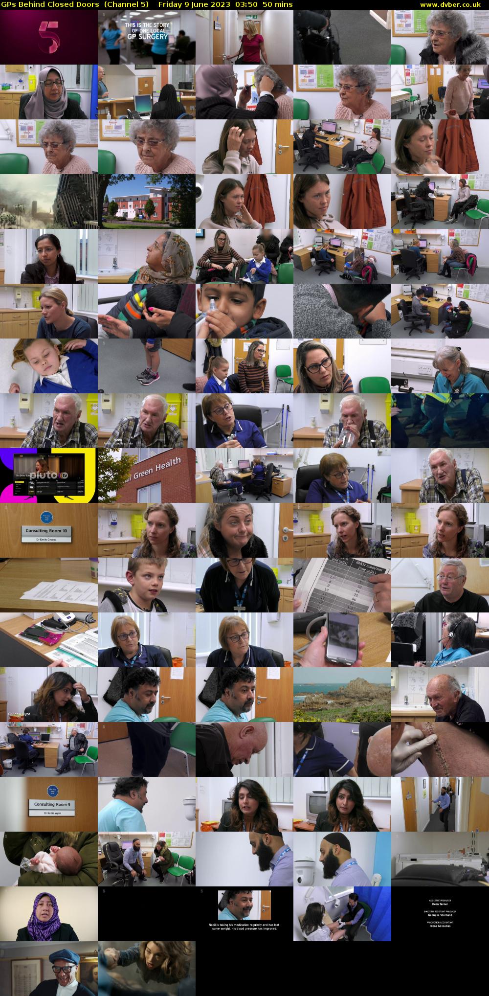 GPs Behind Closed Doors  (Channel 5) Friday 9 June 2023 03:50 - 04:40