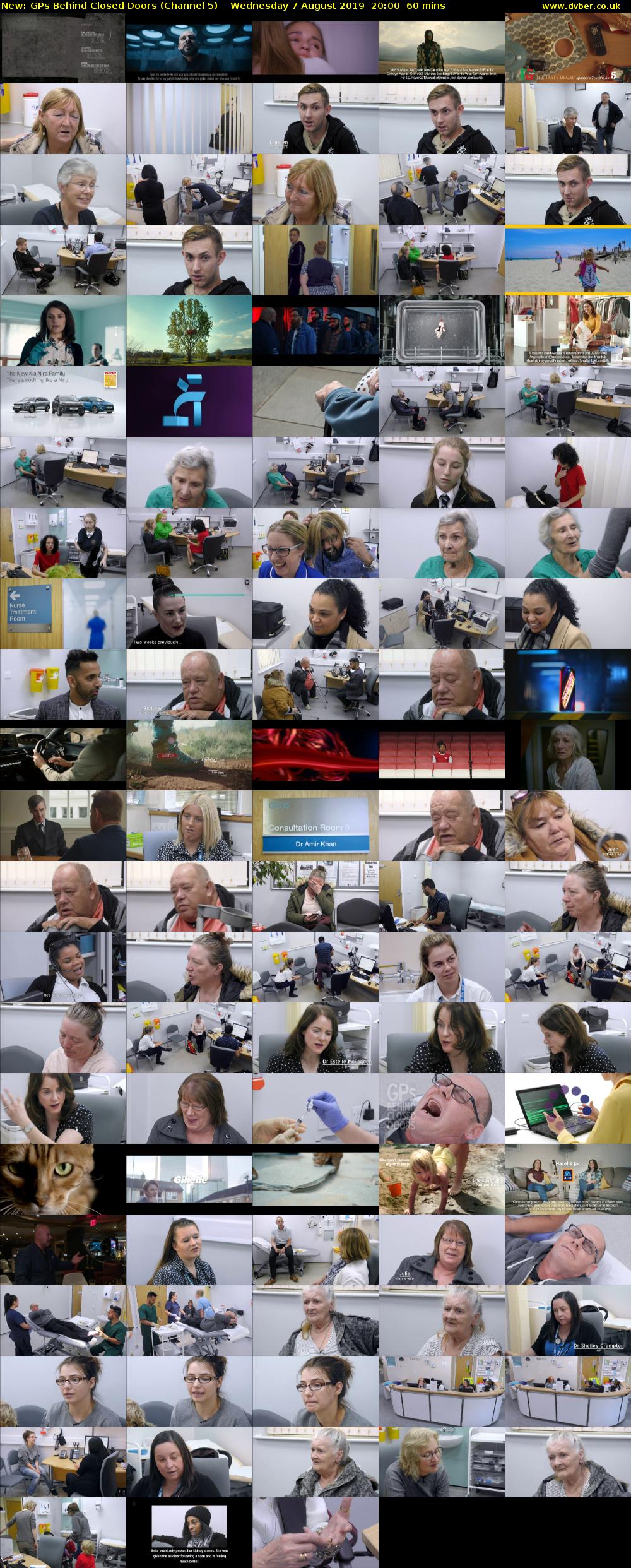 GPs Behind Closed Doors (Channel 5) Wednesday 7 August 2019 20:00 - 21:00