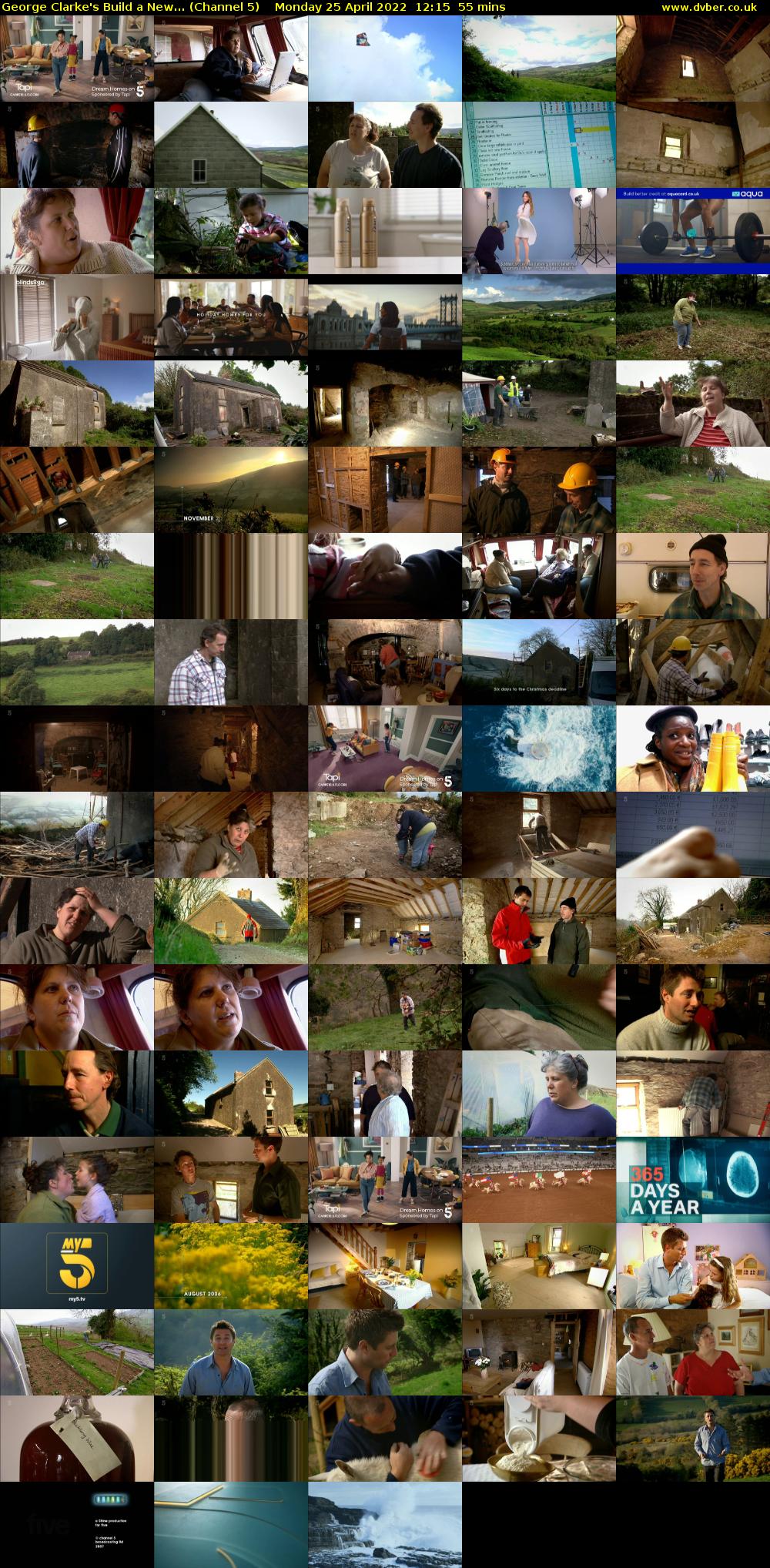 George Clarke's Build a New... (Channel 5) Monday 25 April 2022 12:15 - 13:10
