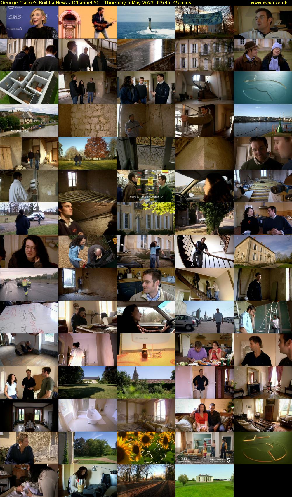 George Clarke's Build a New... (Channel 5) Thursday 5 May 2022 03:35 - 04:20