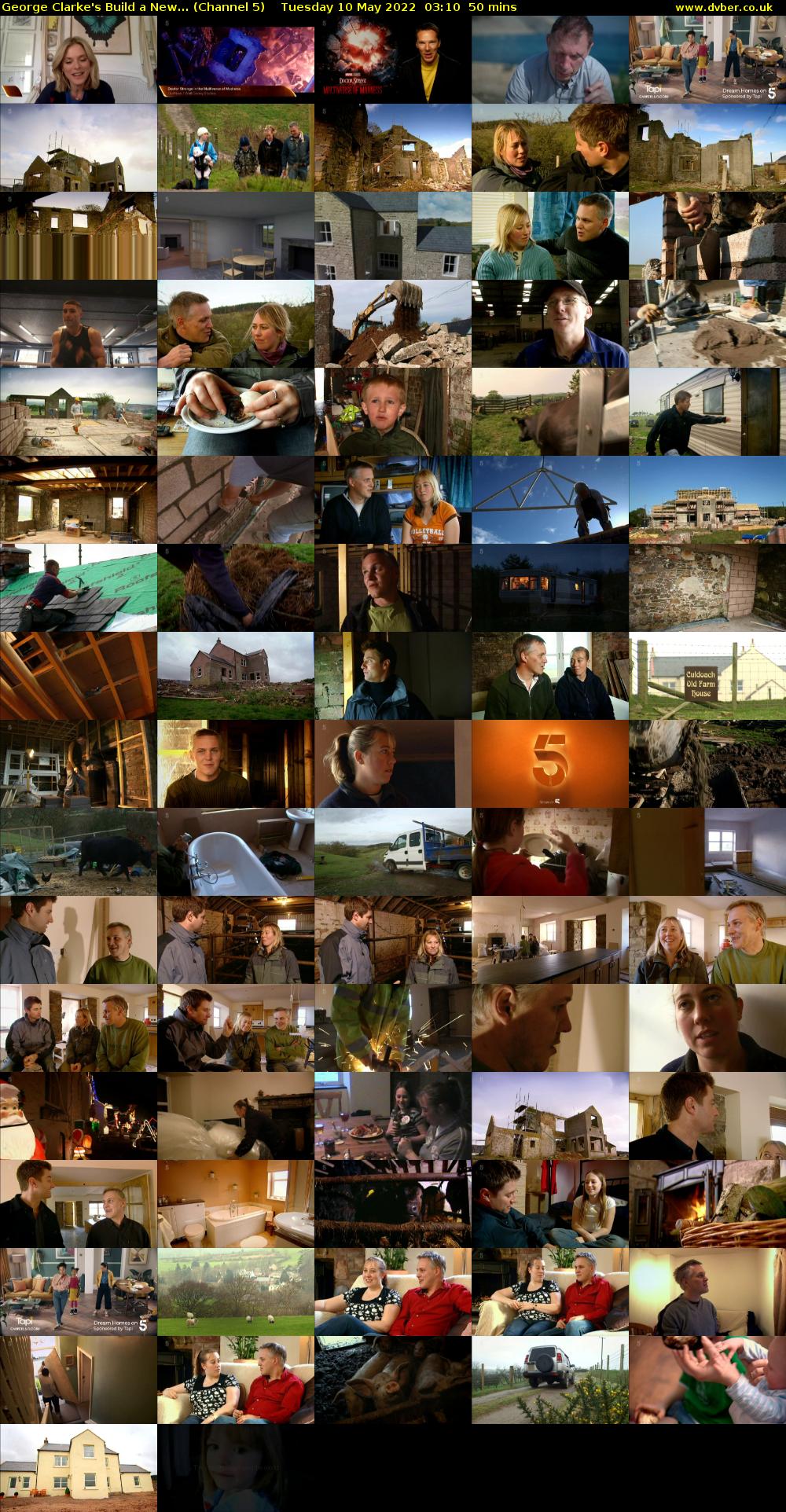 George Clarke's Build a New... (Channel 5) Tuesday 10 May 2022 03:10 - 04:00