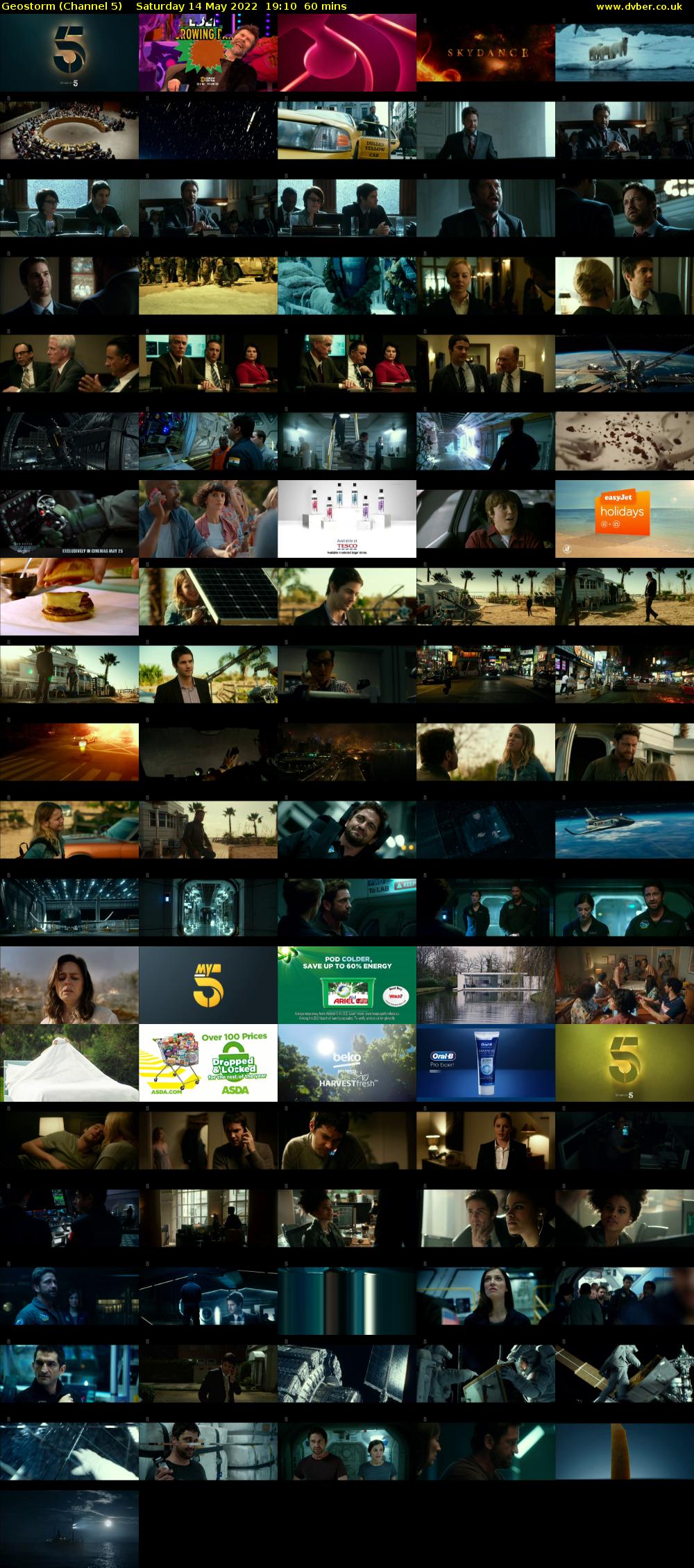 Geostorm (Channel 5) Saturday 14 May 2022 19:10 - 20:10