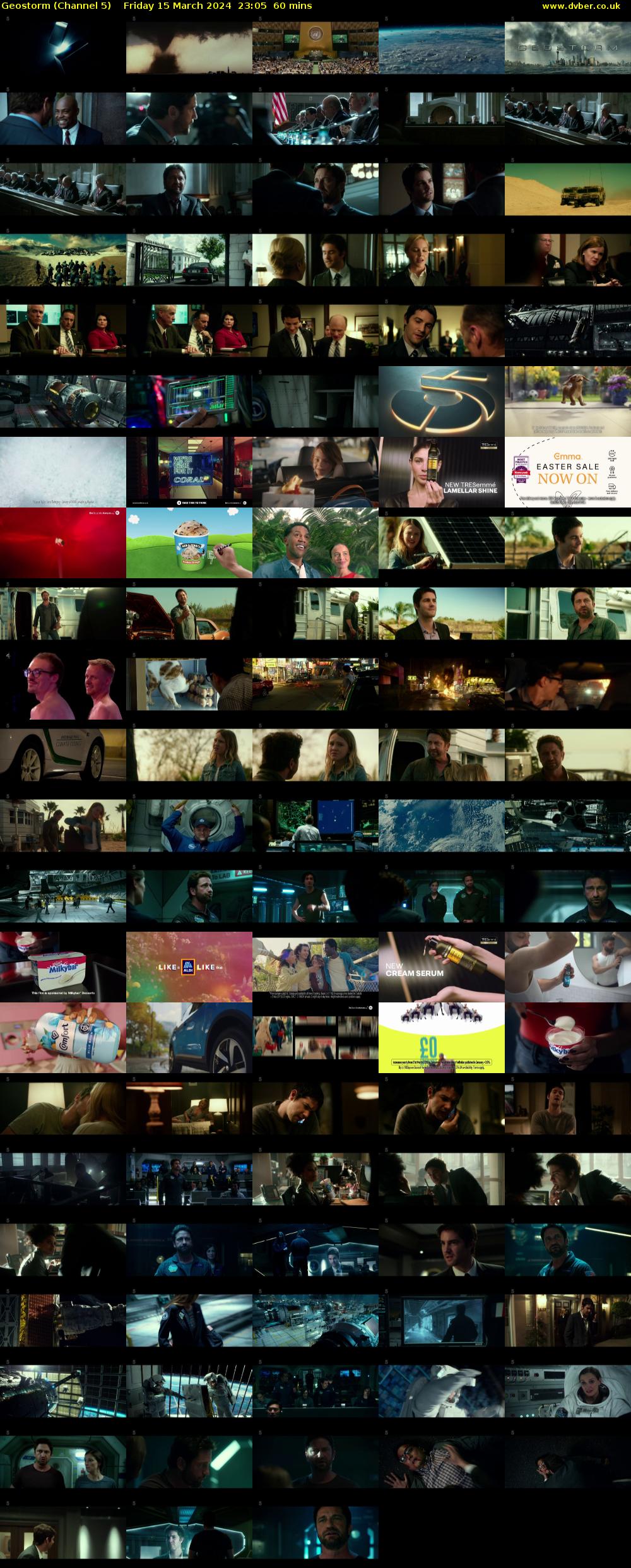 Geostorm (Channel 5) Friday 15 March 2024 23:05 - 00:05